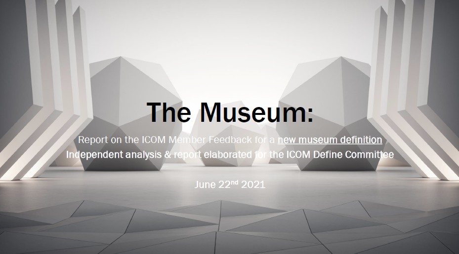 Museum Defintion New report EUROPE EUROPE